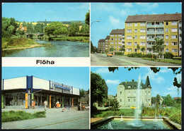 E8163 - Flöha Konsum Kaufhaus - Bild Und Heimat Reichenbach - Floeha