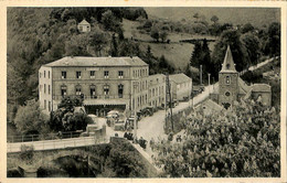 034 017 - CPA - Belgique - Coo - Eglise Et Grand Hotel De La Cascade - Stavelot