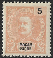 Mocambique – 1898 King Carlos 5 Réis Mint Stamp - Mozambique