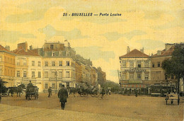 034 040 - CPA - Belgique - Bruxelles - Porte Louise - Plätze