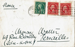 LCTN 67ETR- ETATS UNIS LETTRE HONOLULU / VERSAILLES 1924 - Hawaï