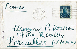 LCTN 67ETR- ETATS UNIS LETTRE HONOLULU / VERSAILLES 1924 - Hawaii