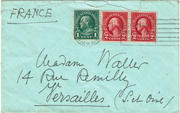 LCTN 67ETR- ETATS UNIS LETTRE HONOLULU / VERSAILLES 1925 - Hawaï