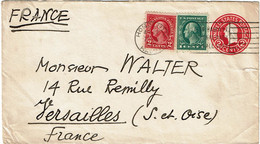 LCTN 67ETR- ETATS UNIS LETTRE HONOLULU / VERSAILLES 1925 - Hawaii