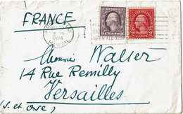 LCTN 67ETR- ETATS UNIS LETTRE HONOLULU / VERSAILLES 1924 - Hawaï