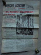 Ancien - Journal Marchés Agricoles N° 10.610 Septembre 1974 - Magazines & Catalogs