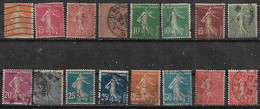 1903-12 Francia 16v. - Other & Unclassified