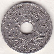 25 Centimes Lindauer 1914 Cmes Souligné, En Cupronickel - 25 Centimes