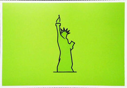 ► Statue Of Liberty - Statue De La Liberté (Paris - NewYork) CPM  Anniversaire SMART 10 Ans - Publicité Dessin D'art - Statua Della Libertà