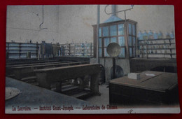 CPA 1903? La Louvière - Institut Saint Joseph - Laboratoire De Chimie - La Louvière