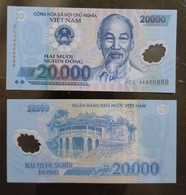 Vietnam Viet Nam 20,000 20000 Dong UNC Polymer Banknote Note / Billet 2014 / Fancy Number Of 14466886 - Pick# 120 - Viêt-Nam