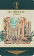TARJETA DEL HOTEL THE DESERT INN DE LAS VEGAS (KEY CARD-LLAVE) USA - Chiavi Elettroniche Di Alberghi