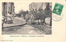 Beynes - Défilé Du IIe D'artillerie - Grande Rue - Beynes