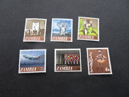 K46715 - Stamps  MNH Zamlbia 1968 - SC. 39-44 - Zambie (1965-...)