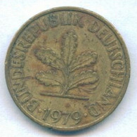 1979 -  GERMANIA - MONETA DEL VALORE DI 10 PFENNIG  - USATA - - 20 Pfennig