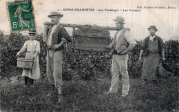 CPA   SCENE CHAMPETRE---LES VENDANGES---LES PORTEURS - Cultures