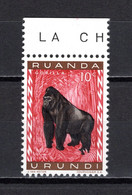 RUANDA-URUNDI   N° 205   NEUF SANS CHARNIERE   COTE 0.15€   SINGE ANIMAUX - Nuevos