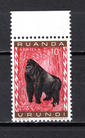 RUANDA-URUNDI   N° 205   NEUF SANS CHARNIERE   COTE 0.15€   SINGE ANIMAUX - Unused Stamps