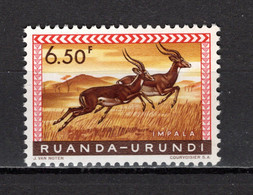 RUANDA-URUNDI   N° 214    NEUF SANS CHARNIERE   COTE 0.50€   SIMPALAS ANIMAUX - Nuevos