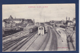 CPA [54] Meurthe Et Moselle > Luneville écrite La Gare - Luneville