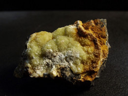 Hemimorphite On Sphalerite ( 3.5 X 2 X 1 Cm) - North Field, Schauinsland, Freiburg Im Breisgau, Freiburg - Germany - Minerals