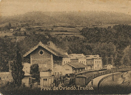 Pequena Foto Prov. Oviedo Trubia Estacion De Tren Train Station . Train - Asturias (Oviedo)