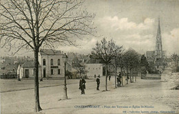 Chateaubriant * Place Des Terrasses Et église St Nicolas - Châteaubriant