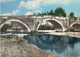 Bedarrides (84) : Le Pont Pris Des Bords De L'Ouvèze En 1968 GF. - Bedarrides