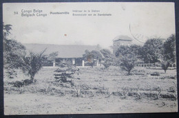 Congo Belge Ponthierville Station Cpa Entier Postal - Belgisch-Kongo