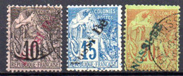 Nossi-Bé: Yvert N° 23-24-26 - Used Stamps