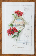 USA - WORCESTER,MASS.DEC 23 1914  - VINTAGE POST CARD GREETING , CHRISTMAS , EASTER, PRINT RELIEF, FLOWERS, ECC.ECC. - Cape Cod