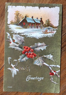 USA - ATHENS,PA  JUL 6  1911  - VINTAGE POST CARD GREETING , CHRISTMAS , EASTER, PRINT RELIEF, FLOWERS,ECC.ECC, - Cape Cod
