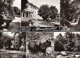 AK Alexandersbad Im Fichtelgebirge - Mehrbildkarte - Werbestempel Luisenburg Festspiele - 1968 (54346) - Wunsiedel
