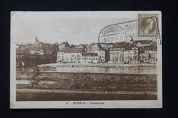 LUXEMBOURG - Affranchissement De Remich Sur Carte Postale En 1933 Pour La France - L 87876 - Lettres & Documents