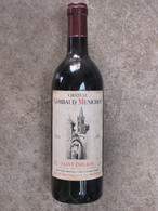 Bouteille De Vin St Emilion - CHATEAU GOMBAUD MENICHOT - 1982 - Vin