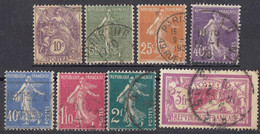 FRANCE - 1927/1931 - Serie Completa Composta Da 8 Valori Usati: Yvert 233/240. - Oblitérés