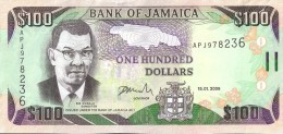 JAMAIQUE - 100 Dollars 2009 - UNC - Jamaica