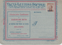 < Italie Blp B.l.p Busta Lettera  Sans Volet Correspondance .. 2° Serie Toscane .. Carte Lettre Annonces .. Superbe - Stamps For Advertising Covers (BLP)