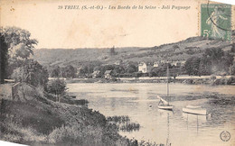 Triel Sur Seine            78            Bords De Seine. Joli Paysage     ( Voir Scan) - Triel Sur Seine