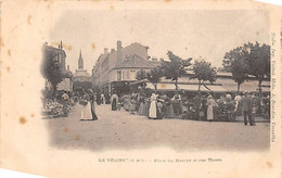 Le Vésinet            78          .Place Du Marché  Et Rue Thiers        ( Voir Scan) - Le Vésinet