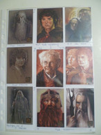 Lot De 18 Cartes Seigneur Des Anneaux / Lord Of The Rings Masterpieces / TOPPS Trading Cards  / Illustrateurs - El Señor De Los Anillos