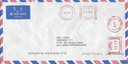 Kenya 2003 Masemo Meter Pitney Bowes-GB “6300” PB385 EMA Cover - Kenya (1963-...)