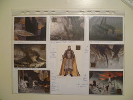 Lot De 15 Cartes Seigneur Des Anneaux / Lord Of The Rings Masterpieces / TOPPS Trading Cards  / Illustrateurs - El Señor De Los Anillos