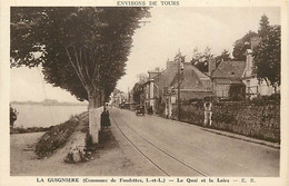 - Indre Et Loire -ref-A938- Fondettes - La Guignière - Quai De La Loire - Rails Ligne De Chemin De Fer - - Fondettes