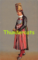 CPA FOLKLORIQUE COSTUME TYPE SUISSE SWITZERLAND BRAUT AUS DEM KT SCHAFFHAUSEN - Hausen Am Albis 