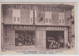 CPA Die - Garage Béranger - Agence Terrot & Mathis (belle Devanture) - Die