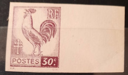 France 1944 N°631 Coq Et Marianne D'Alger  BdF Nd Cote Maury 65€ ** TB - 1944 Coq Et Marianne D'Alger