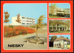 E8221 - TOP Niesky Schule Kontakt Kaufhaus Filmtheater Kino - Bild Und Heimat Reichenbach - Niesky