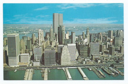 TWIN TOWERS, LOWER MANHATTAN SKYLINE.- NEW YORK CITY.- ( U.S.A. ) - Manhattan