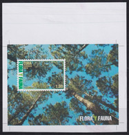 2010.667 CUBA MNH 2010 IMPERFORATED PROOF SHEET FLORA & FAUNA TREE - Imperforates, Proofs & Errors